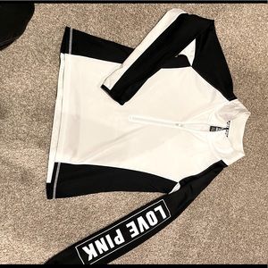 Victoria secret 3/4 zip active sweatshirt